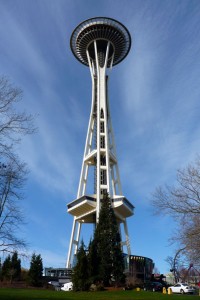 Le space needle culmine à 300m